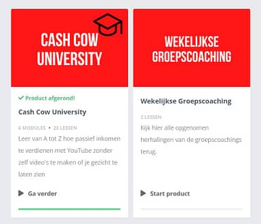 groepscoaching cash cow university
